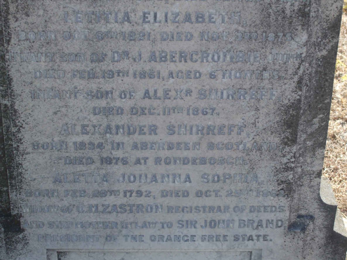 SHIRREFF Alexander 1834-1876 :: SHIRREFF Infant son -1867