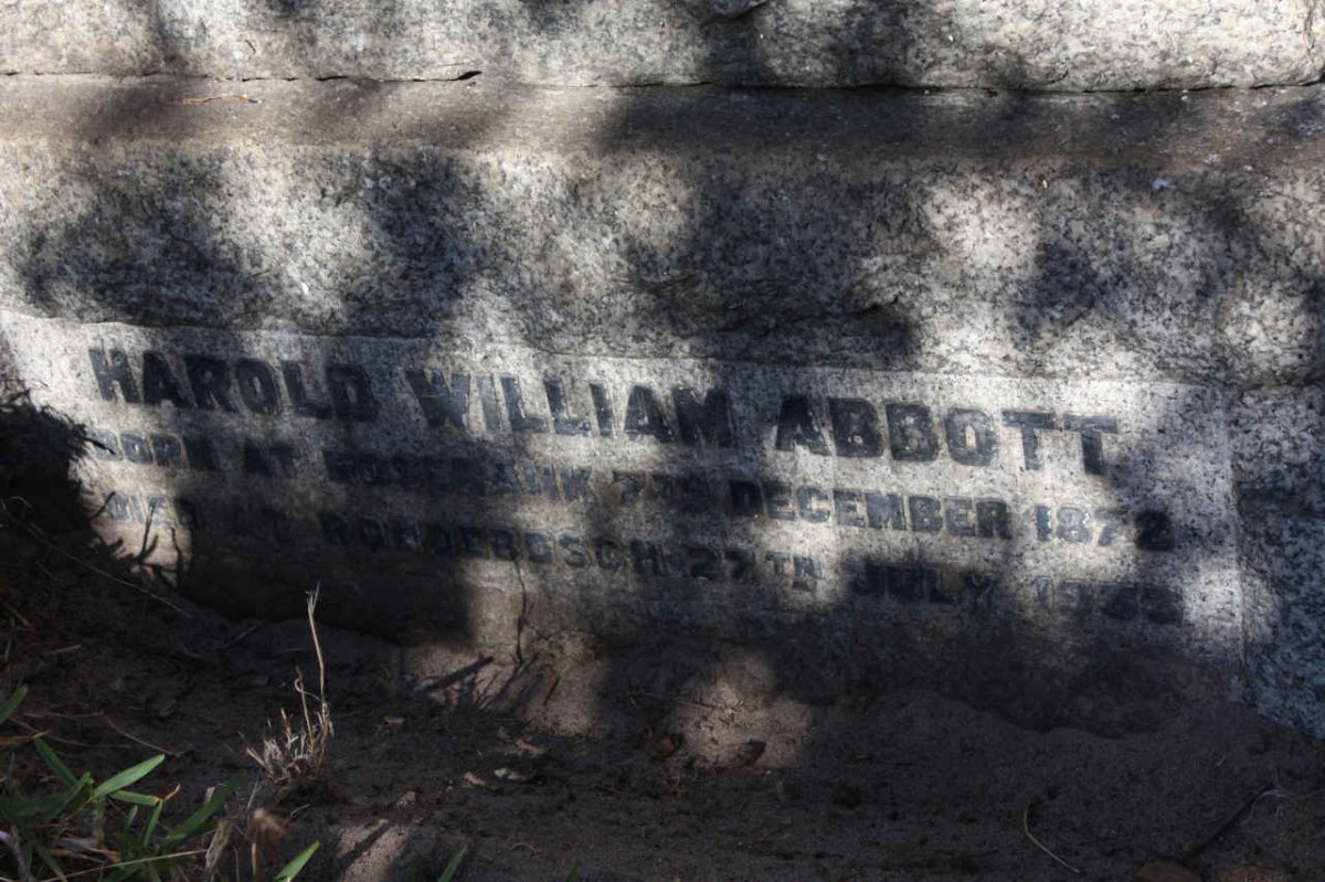 ABBOTT Harold William 1872-1933
