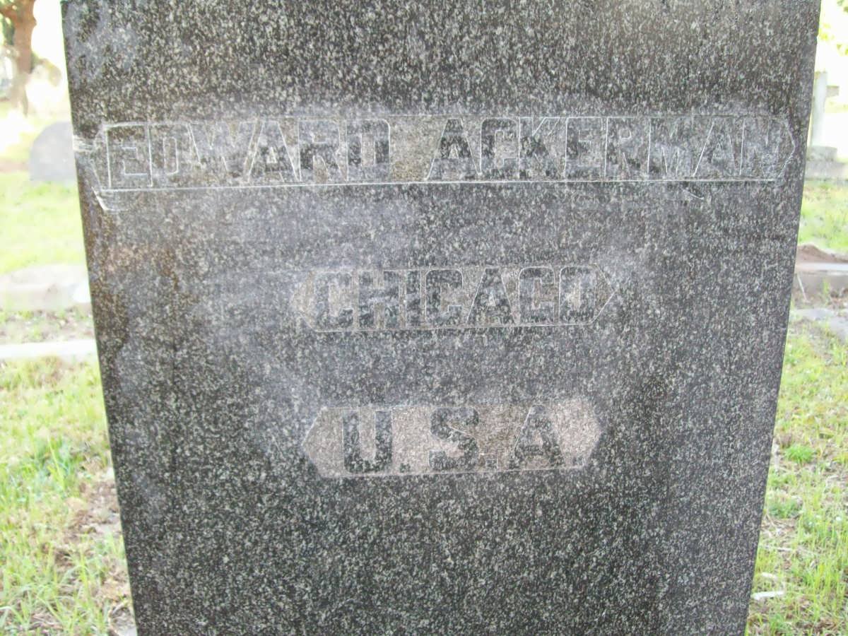 ACKERMAN Edward