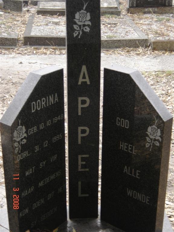 APPEL Dorina 1948-1995