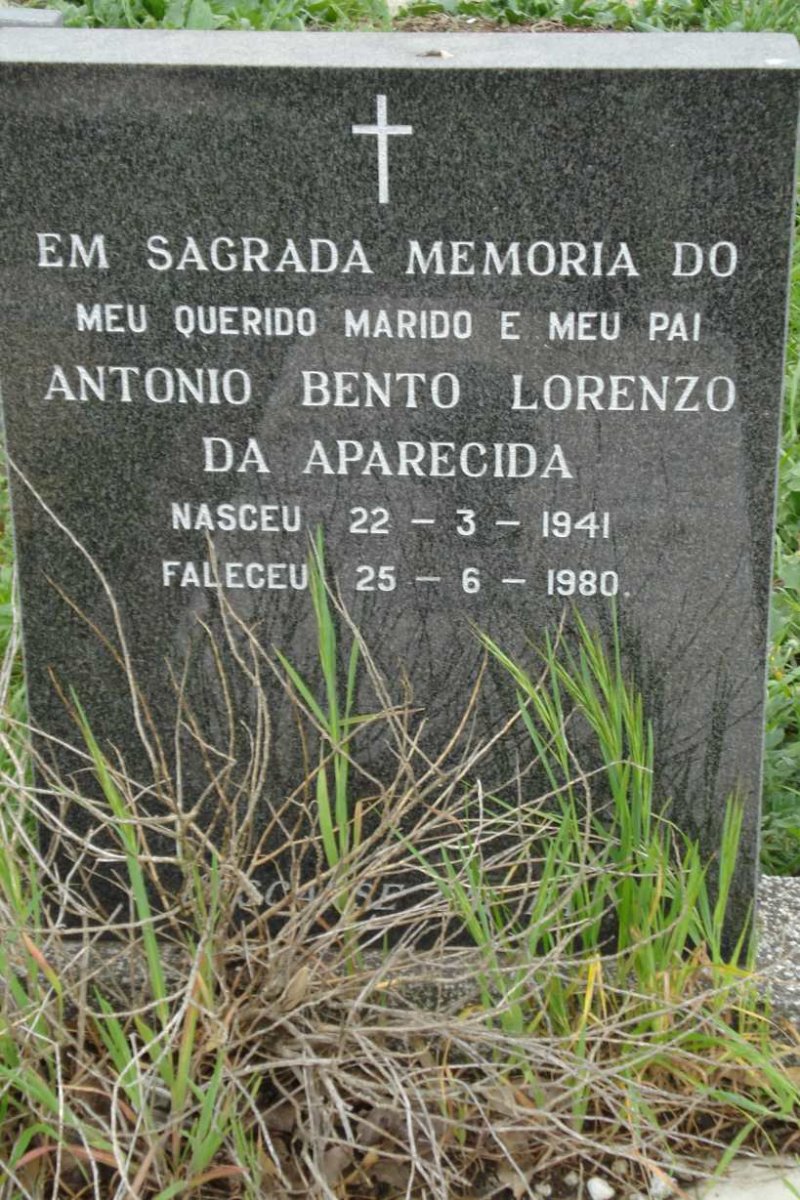 APARECIDA Antonio Bento Lorenzo, da 1941-1980