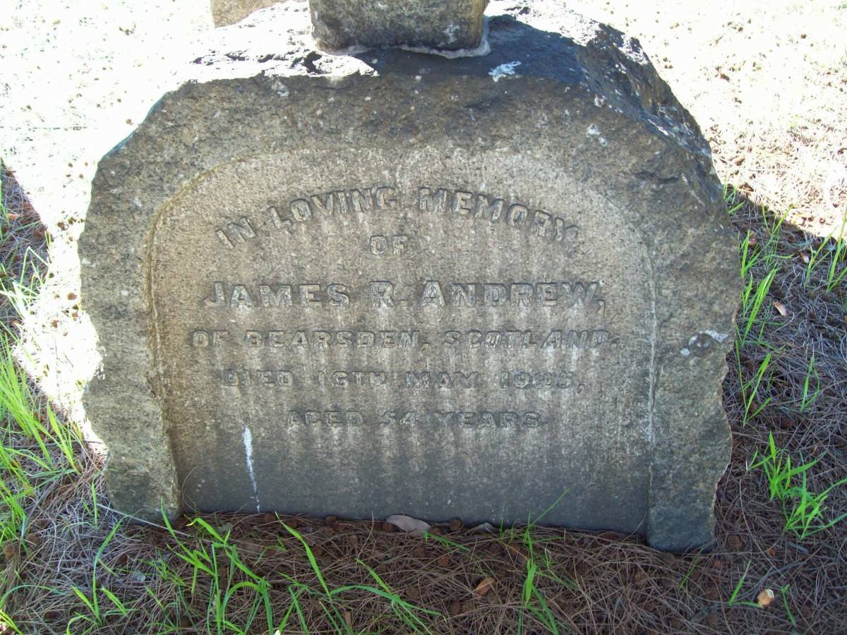 ANDREW James R. -1925