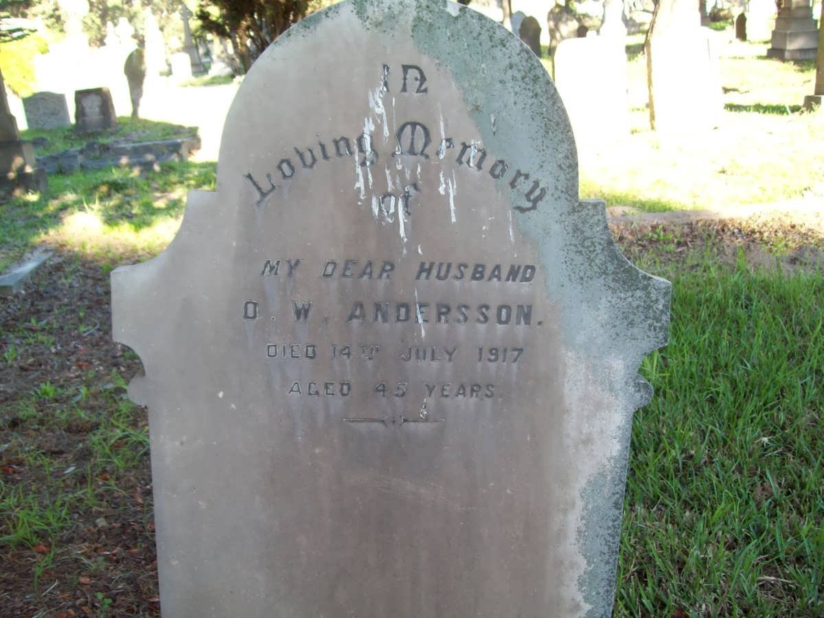 ANDERSSON D.W. -1917