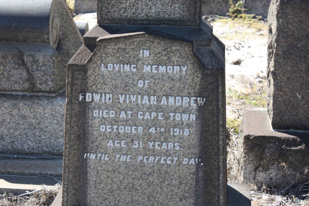 ANDREW Edwin Vivian -1918