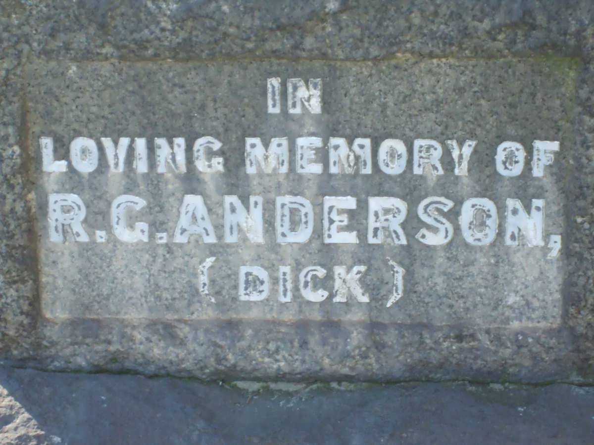 ANDERSON R.G. -1918