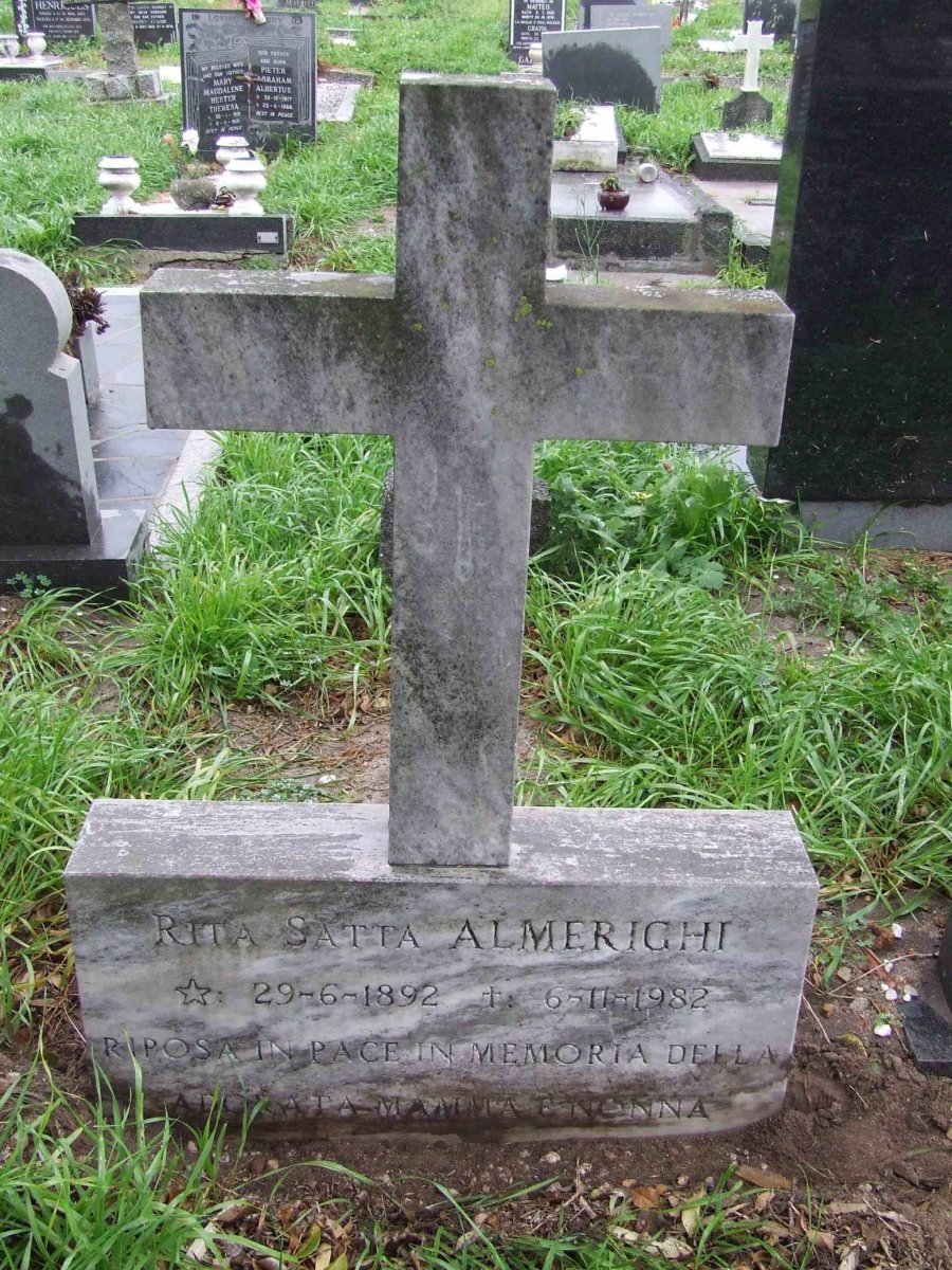 ALMERIGHI Rita Satta 1892-1982