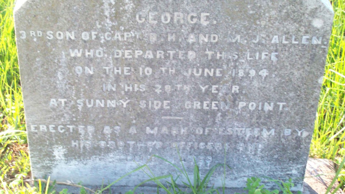 ALLEN George -1894