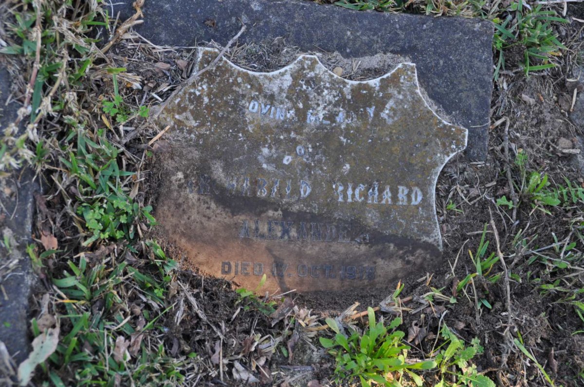 ALEXANDER Archabald Richard -1918