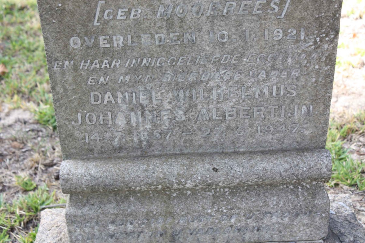 ALBERTIJN Daniel Wilhelmus Johannes 1857-1947