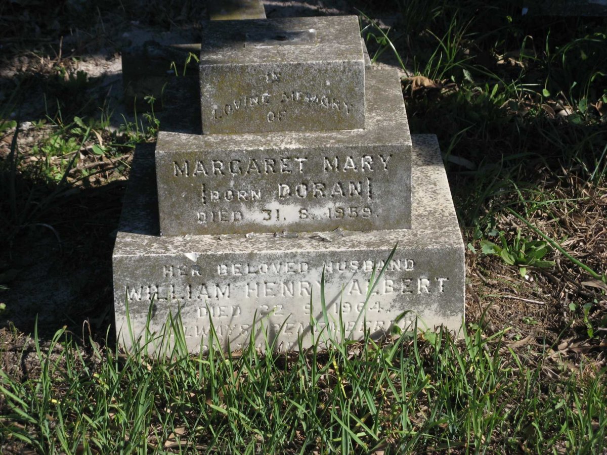 ALBERT William Henry -1964 &amp; Margaret Mary DORAN -1959