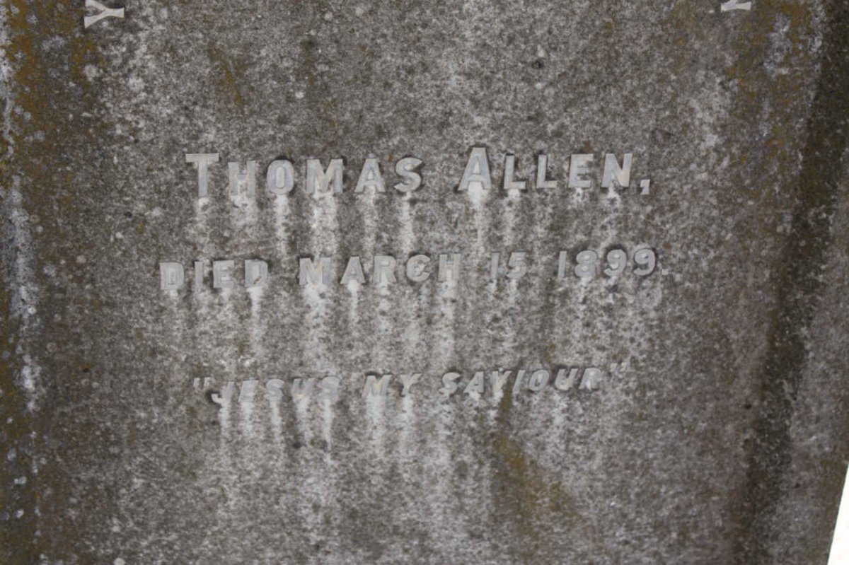ALLEN Thomas -1899