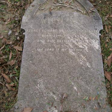 BASSINGTHWAIGHTE Sydney Edward 1895-1909