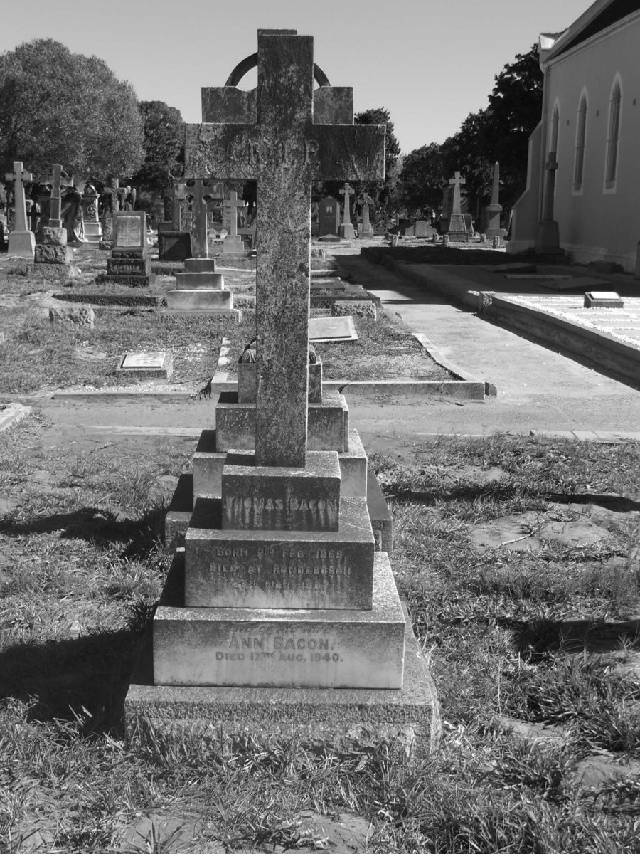BACON Thomas 1868-1907 &amp; Ann -1940