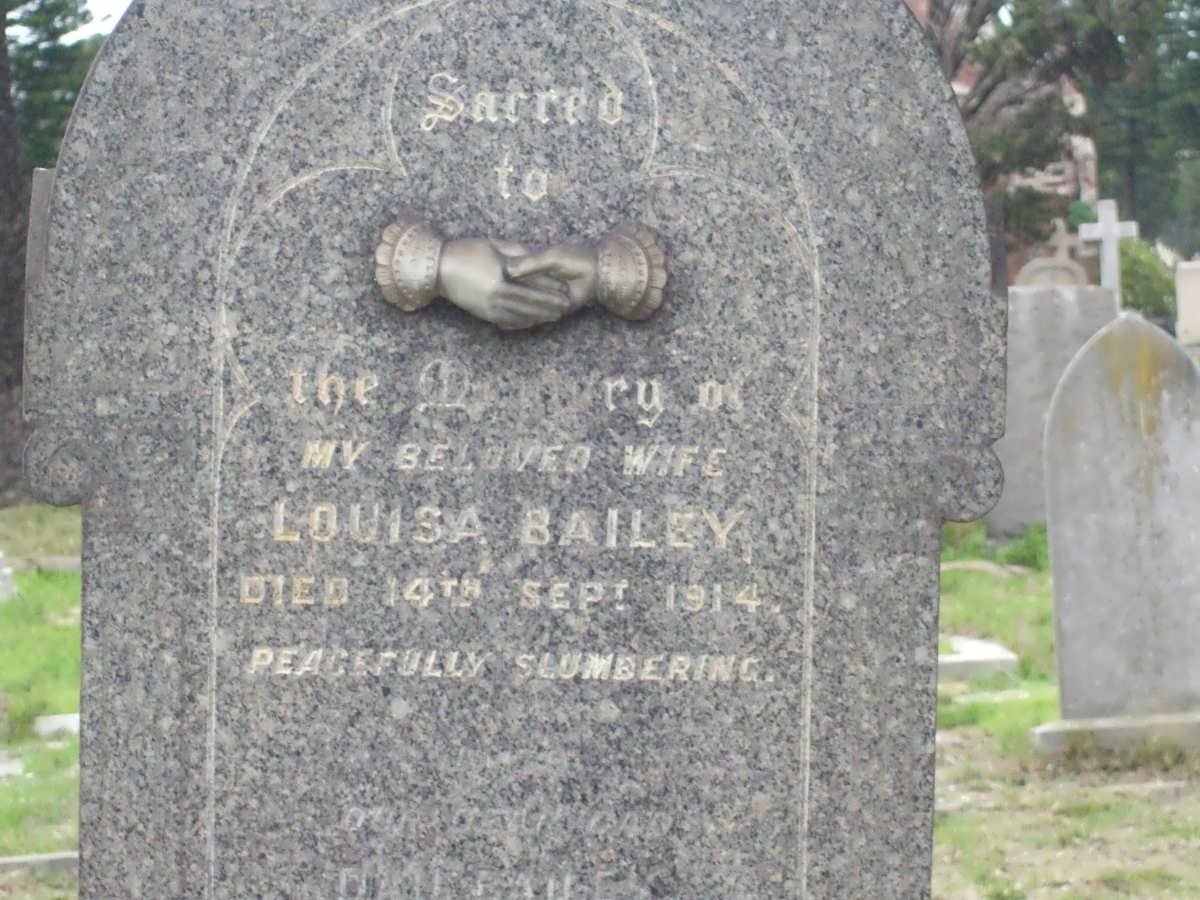 BAILEY Louisa -1914