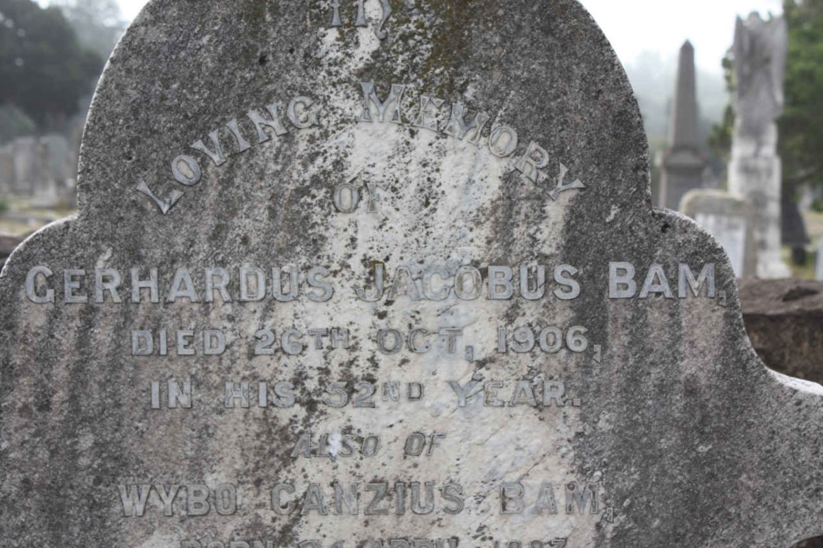 BAM Gerhardus Jacobus-1906 :: BAM Wybo Canzius 1883-1940
