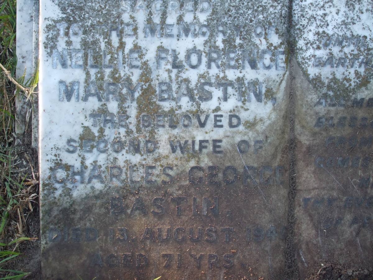 BASTIN Nellie Florence Mary -194?