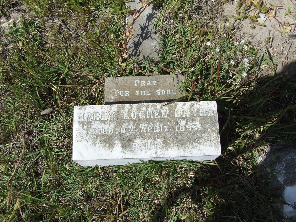 BAYNE Harry Lochee -1895