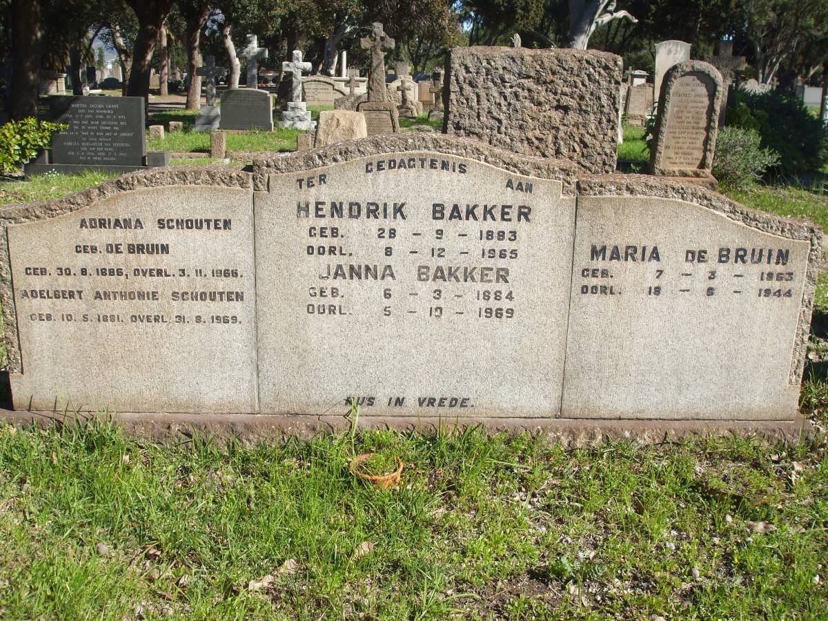 BAKKER :: SCHOUTEN :: DE BRUIN