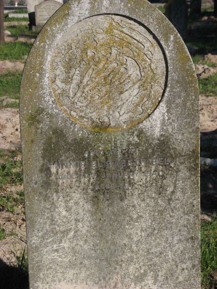 BELL Winnie Elizabeth -1940