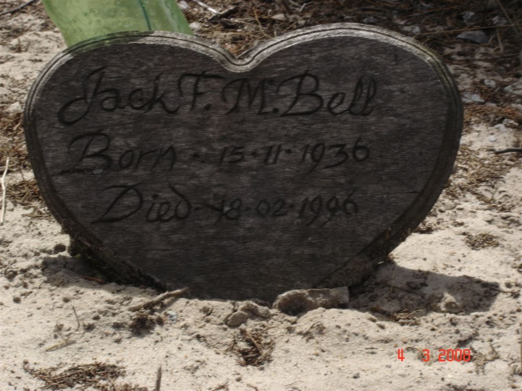 BELL Jack F.M. 1936-1996