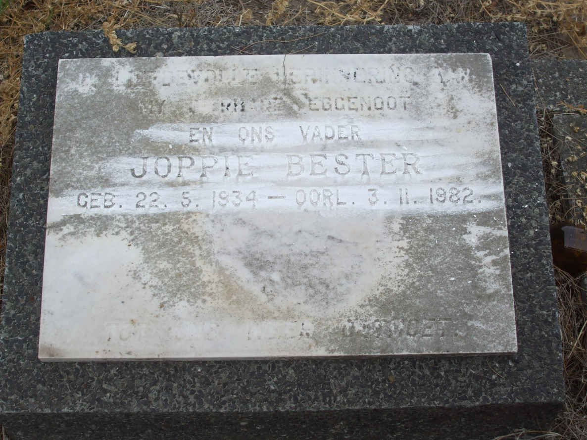 BESTER Joppie 1934-1982