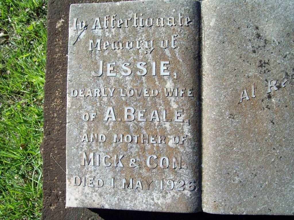 BEALE Jessie -1926