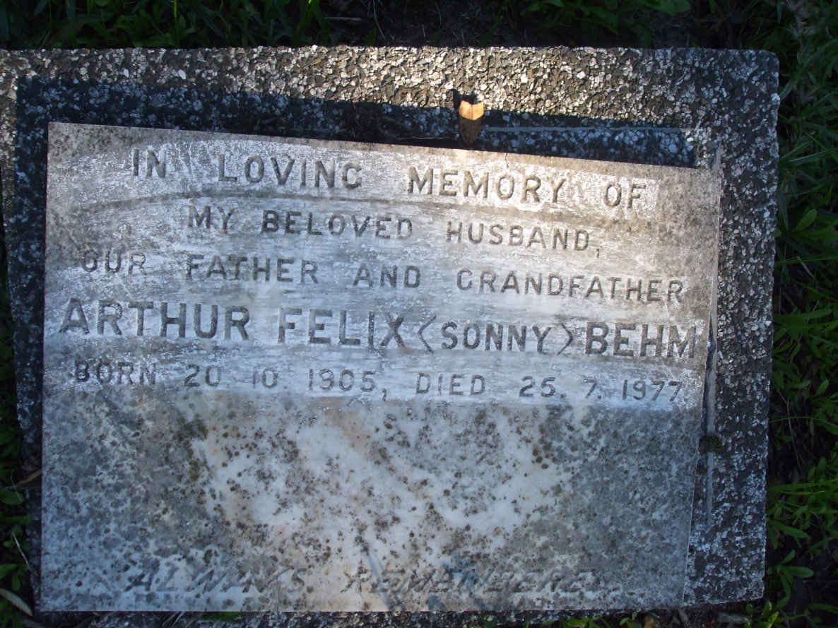BEHM Arthur Felix 1905-1977