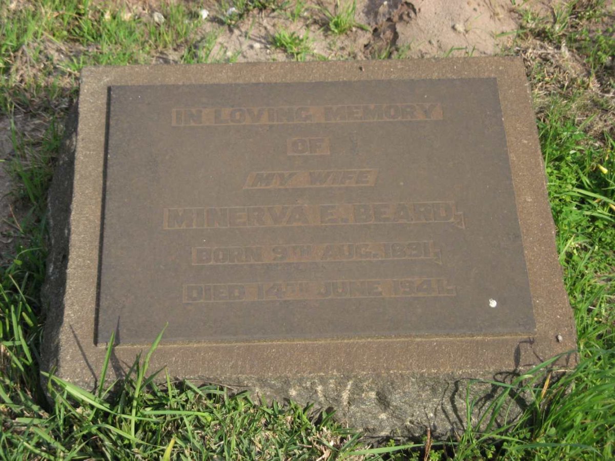 BEARD Minerva E. 1891-1941
