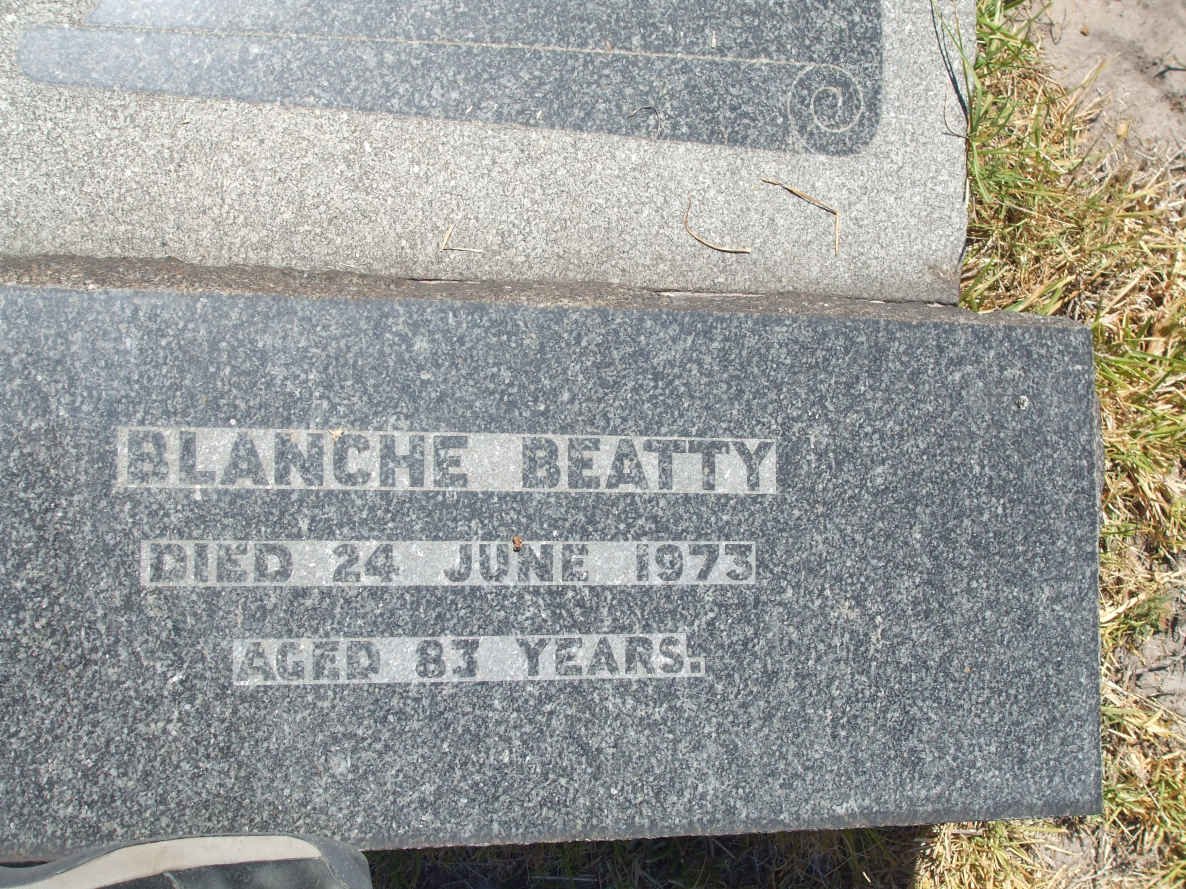 BEATTY Blanche -1973