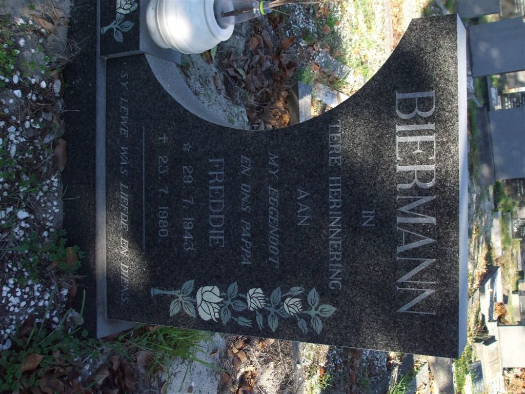 BIERMAN Freddie 1943-1980