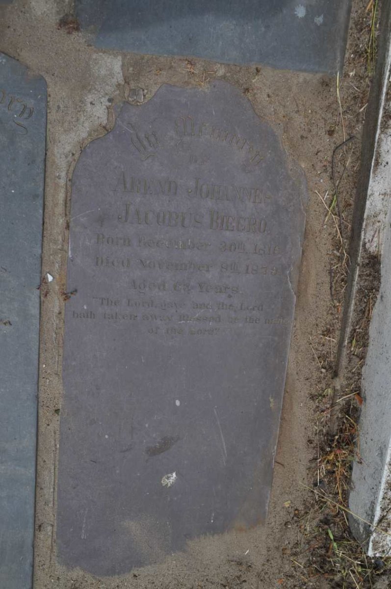 BIEGRO Arend Johannes Jacobus 1816-1879