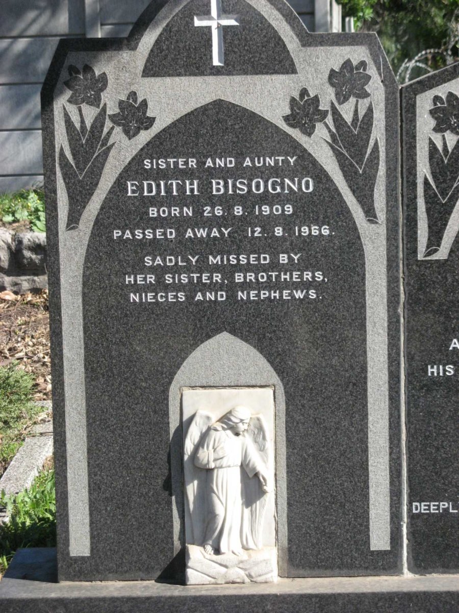 BISOGNO Edith 1909-1966