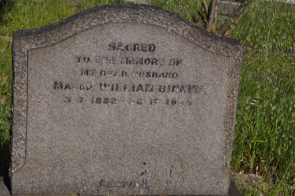 BINNIE William 1882-1955
