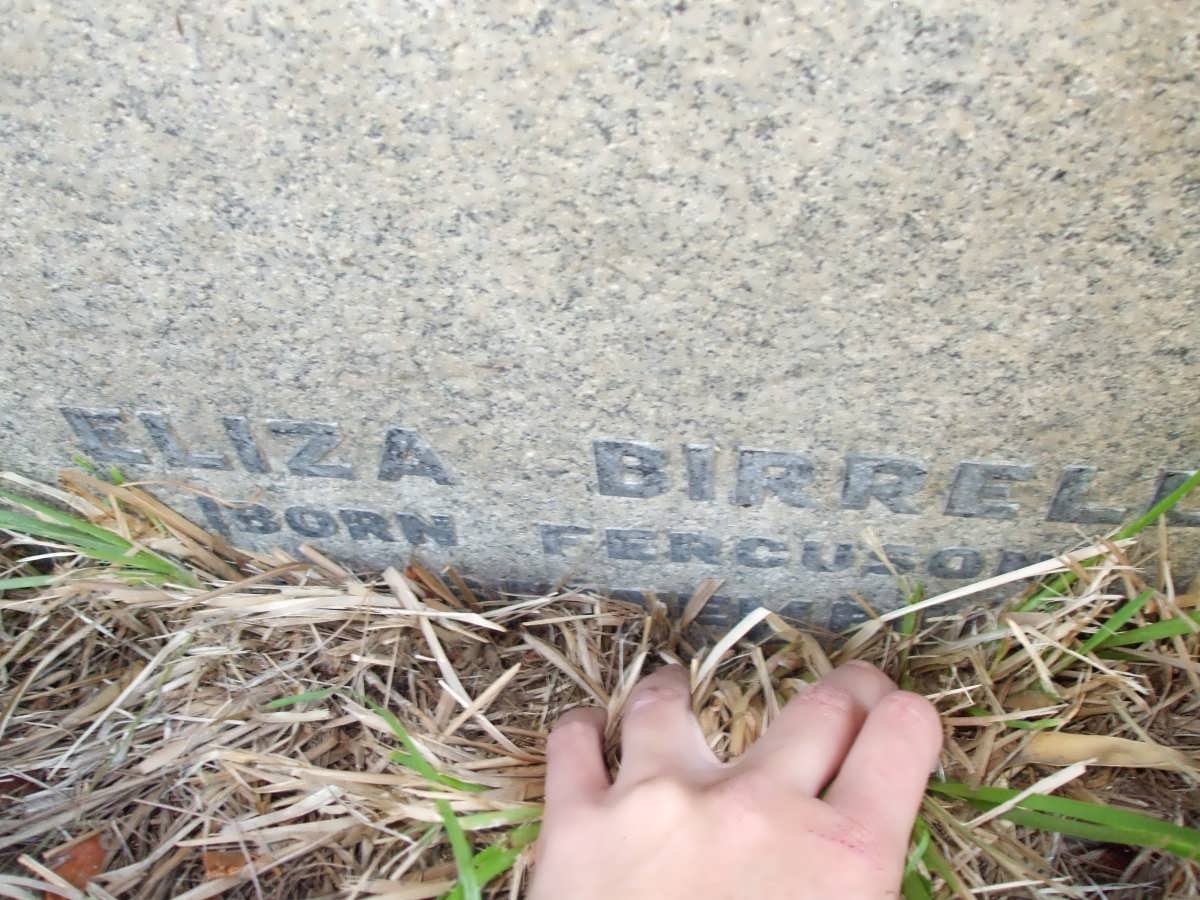 BIRRELL Eliza nee FERGUSON -??