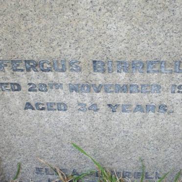 BIRRELL Fergus -1932
