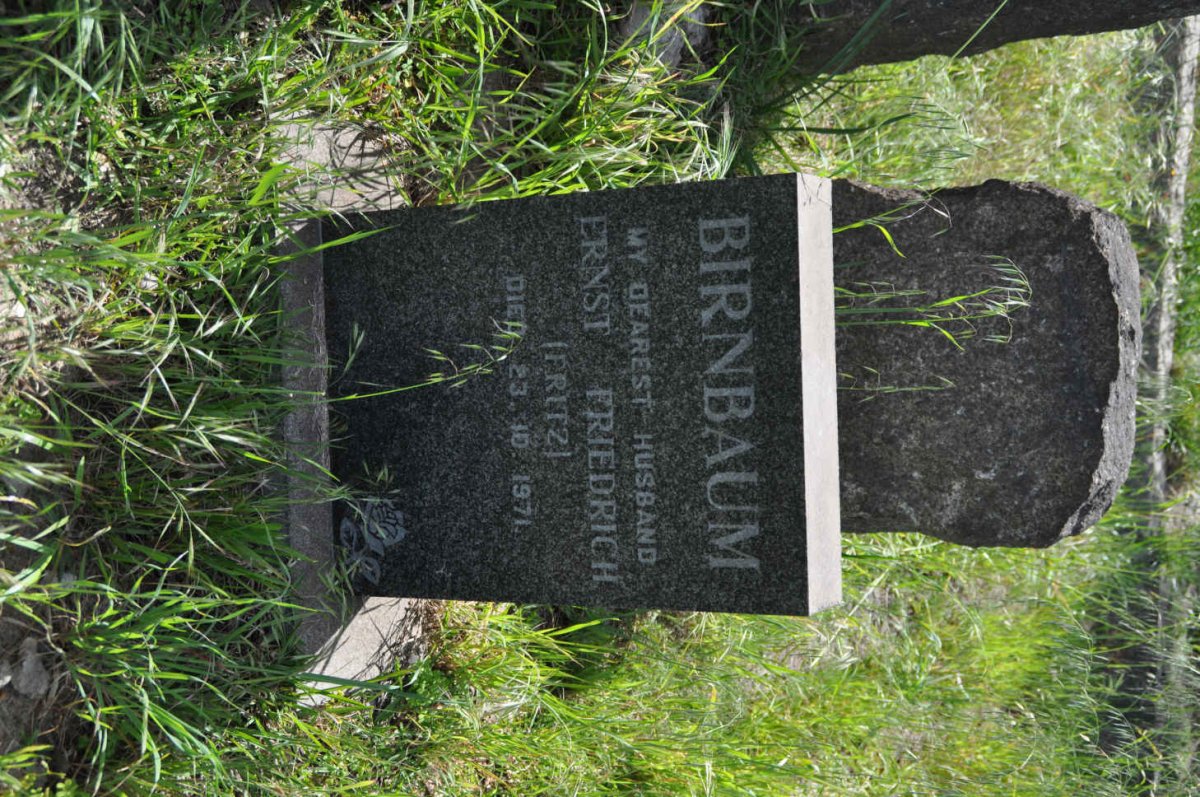BIRNBAUM Ernst Friedrich -1971