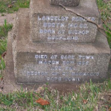 BOOTH Lancelot Parker -1925