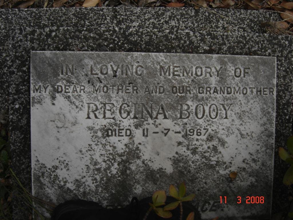 BOOY Regina -1967