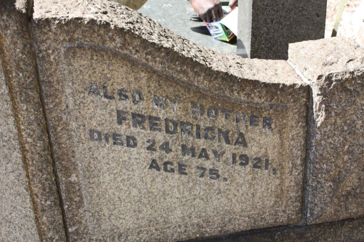 BOTHMA Fredricka -1921