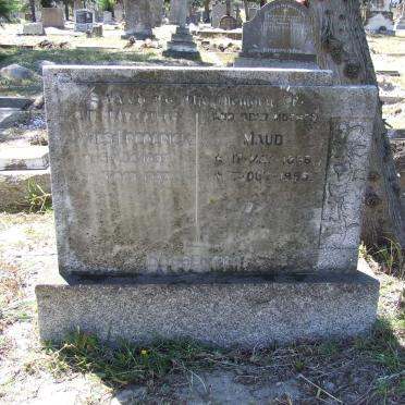 BOSSENGER James Frederick 1897-1953 &amp; Maud 1896-1959