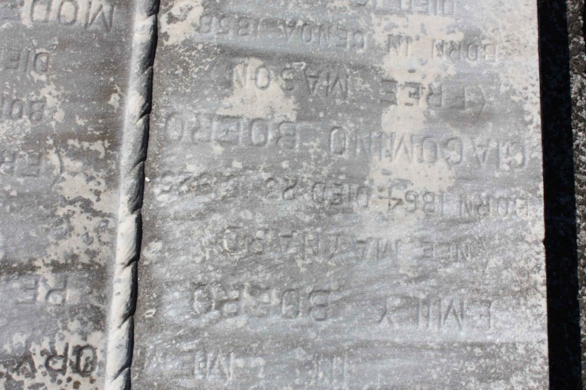 BOERO Giagomino 1858-1929 &amp; Emily MAYNARD 1864-1925