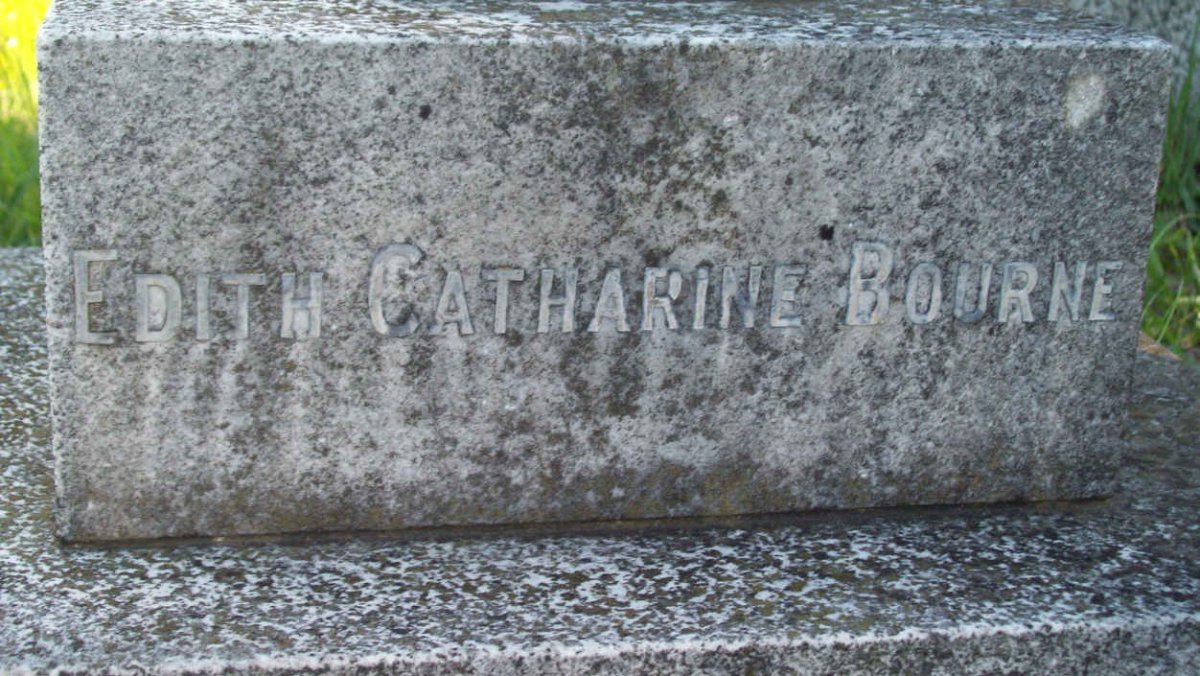 BOURNE Edith Catherine -1899