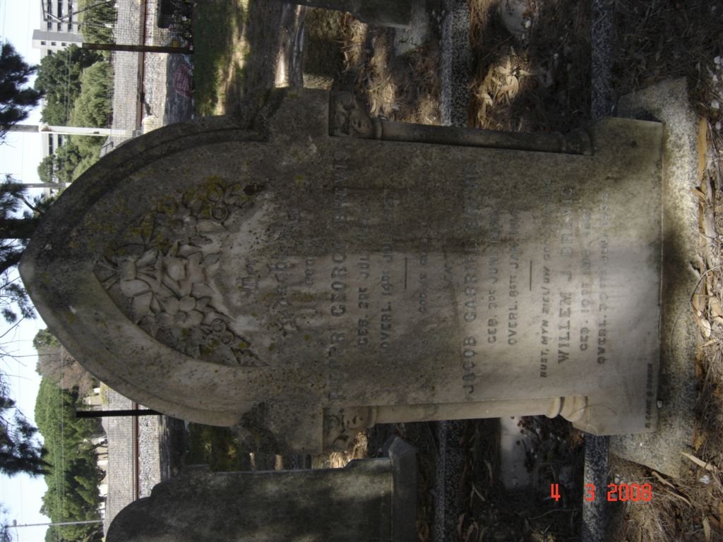 BREVIS Pieter George ??-?? :: BREVIS Jacob Gabriel 18??-1914 :: BREVIS Willem J. 1881-1932