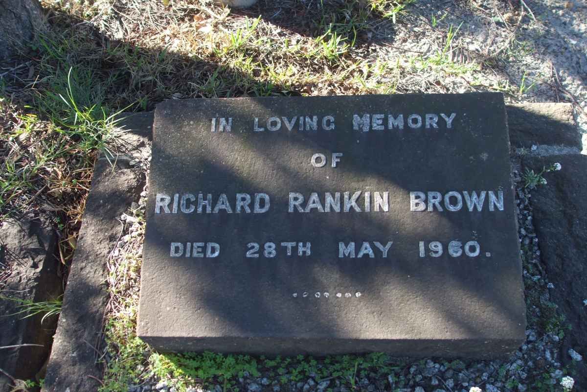 BROWN Richard Rankin -1960