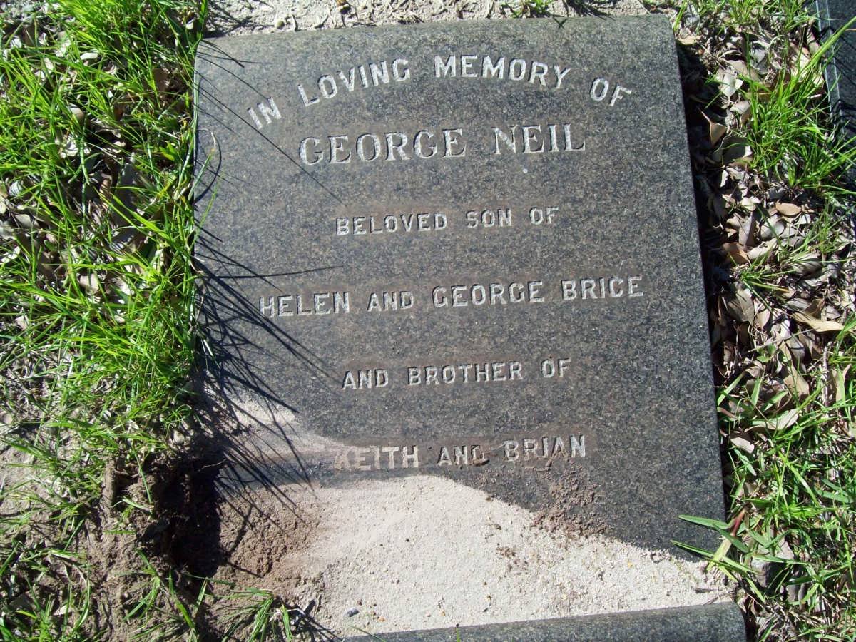 BRICE George Neil