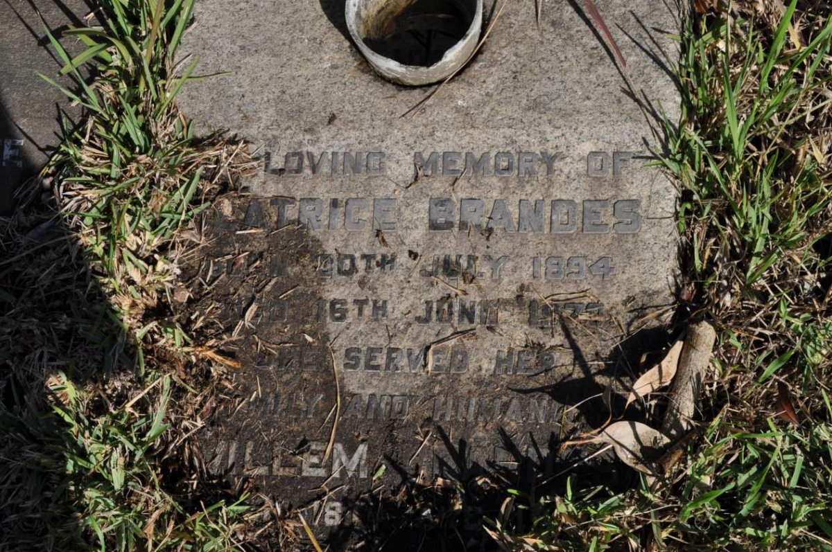BRANDES ?atrice 1894-197?