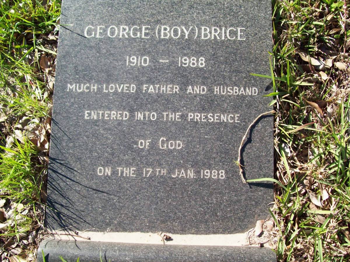BRICE George 1910-1988