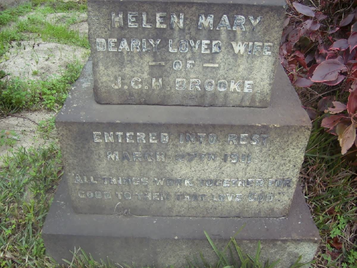 BROOKE Helen Mary -1911