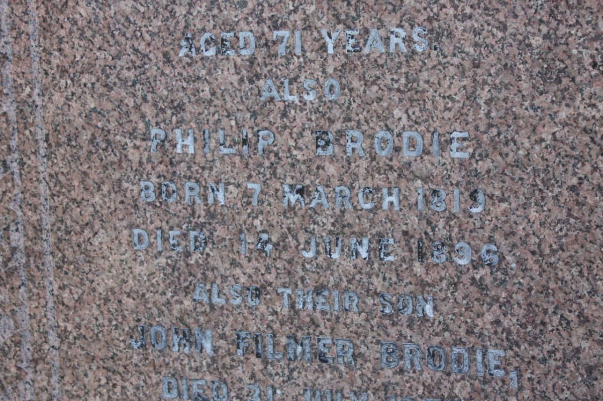 BRODIE Philip 1819-1896