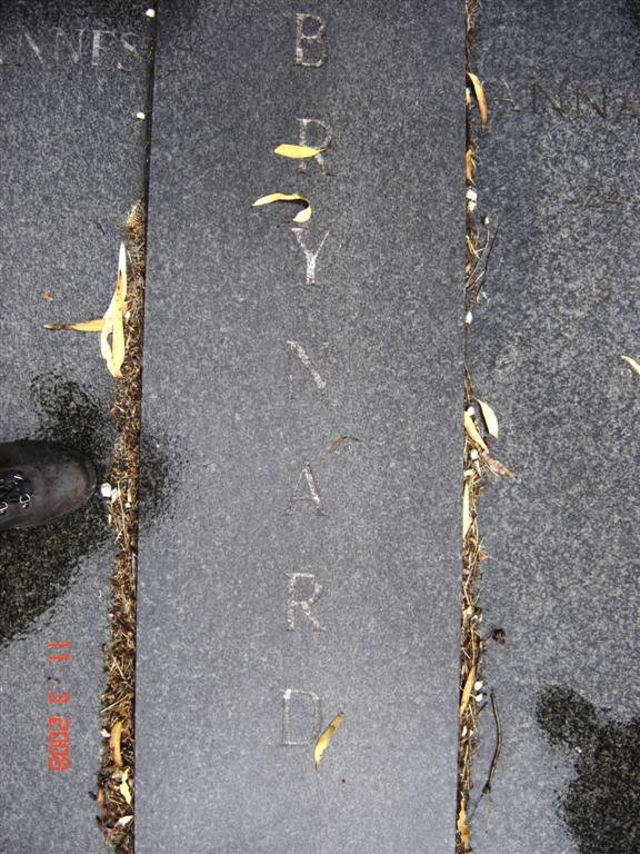 BRYNARD Jakobus Johannes Barend 1913-1982 &amp; Anna Maria ??-??